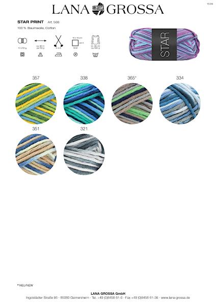 Star Print Farbkarte 2-2025